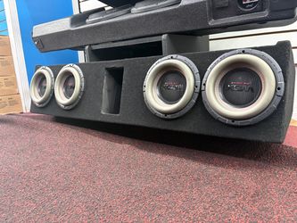 DB Drive G5 4x 8" Sub Box for 2019+ Silverado - Halloween Special $1499