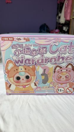 Cat wardrobe plushies 100% real