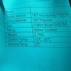 TWO PERSON Sleeping Bag