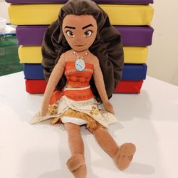 Disney MOANA Plush Doll Stuffed Toy 18" Princess Hawaiian Dress

Great shape. Normal wear.