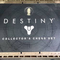 Destiny Video Game Collector’s Edition Chess Set