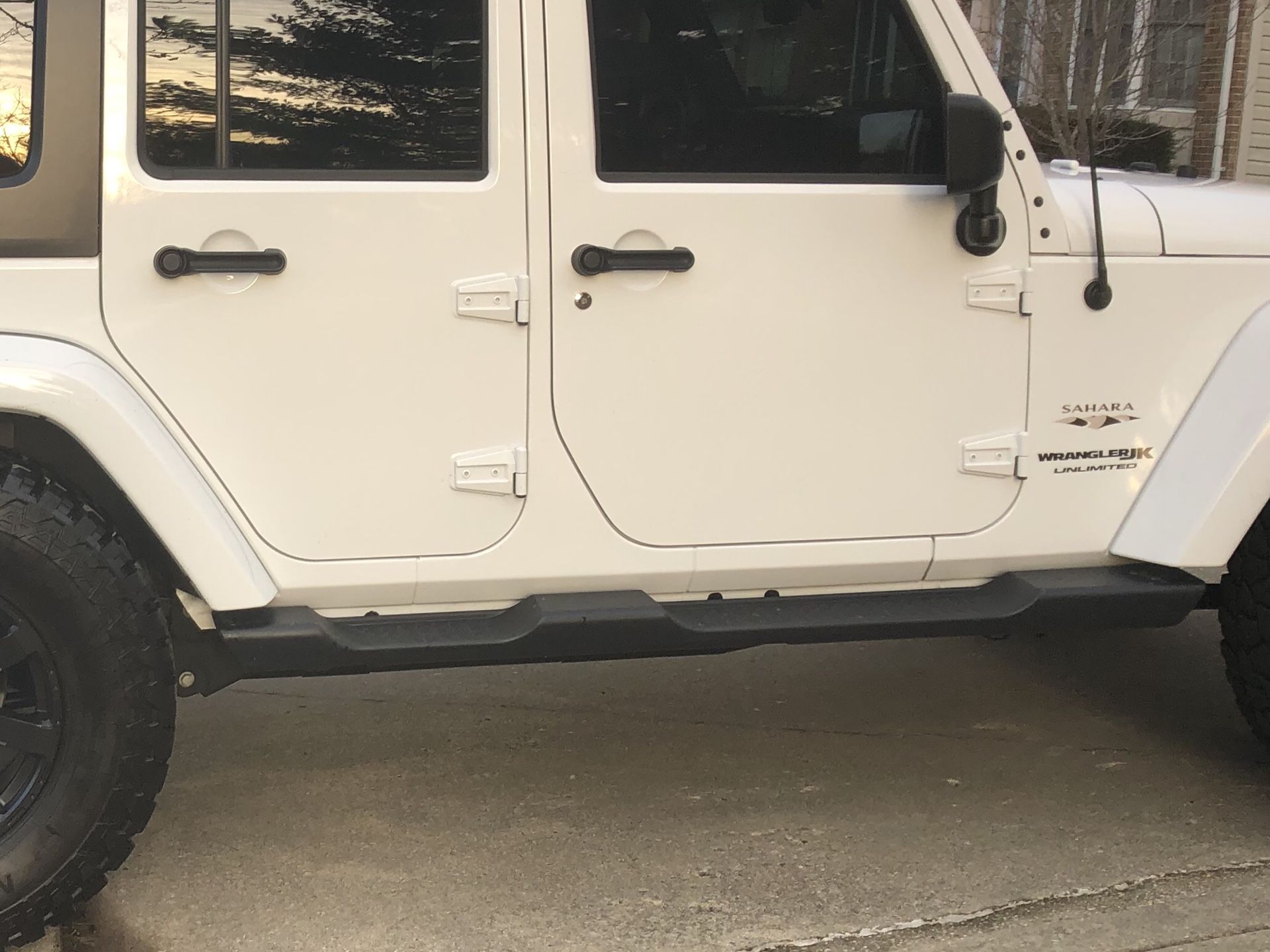2007-2018 Jeep Wrangler Unlimited 4 Door JK Running Boards Mopar OEM