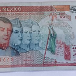 Billete Mexicano