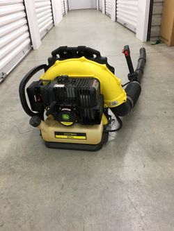 John deere backpack blower outlet