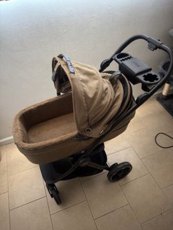 Tavo Pet stroller with car seat adapter