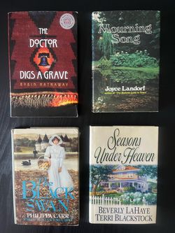 4 Hardcover Books $5 Each