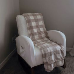 White Rocking Chair 