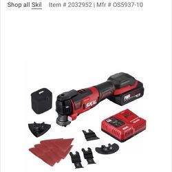 SKIL 20V PWR CORE 20 Cordless Oscillating Multi-Tool Kit (Battery & Charger)