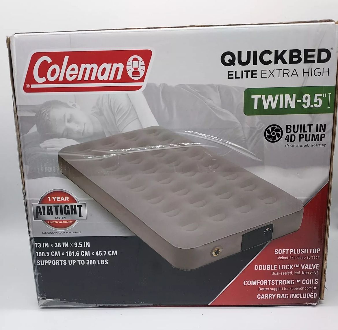 Coleman Air Mattress Twin Size