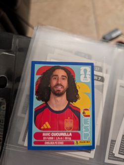 Panini FIFA 2026 World Cup blue border Stickers