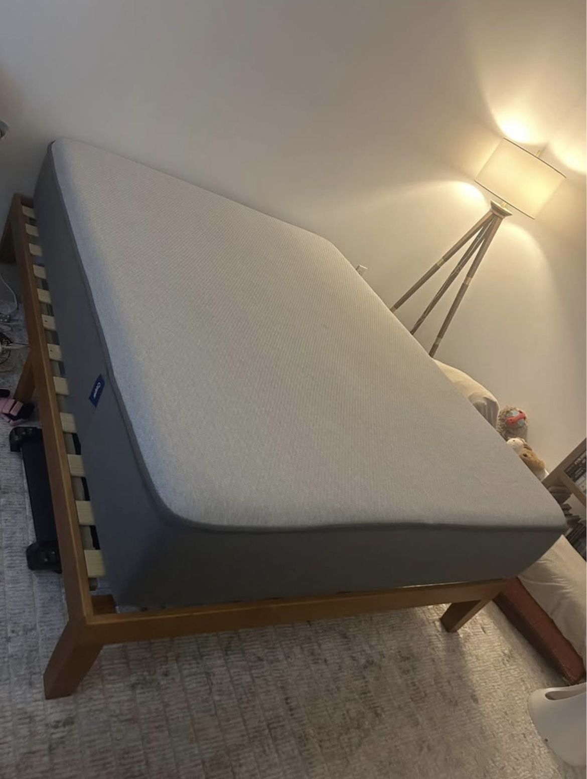 Queen Casper Mattress and Bed Frame