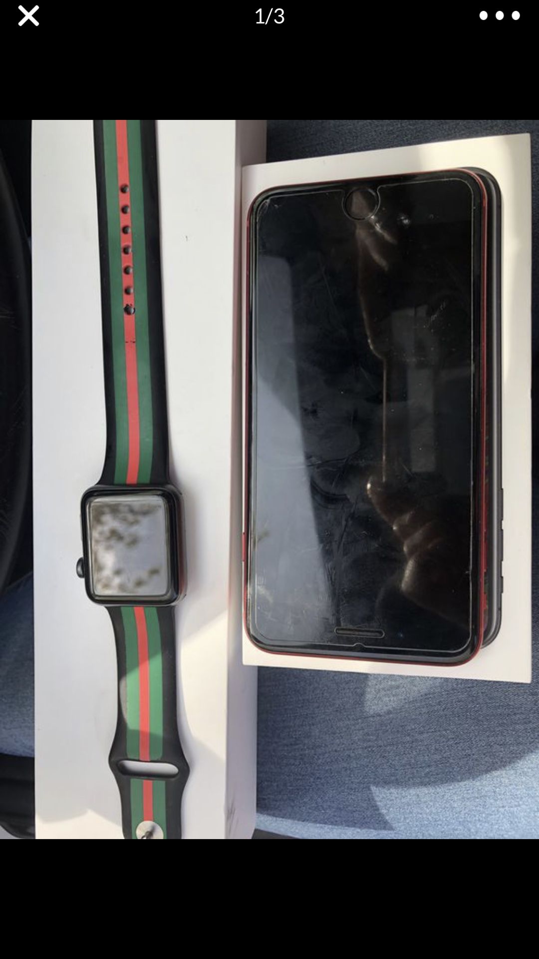 Apple Watch or Apple Phone sold separately in excellent condition