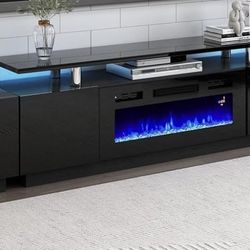 Fireplace TV Stand 