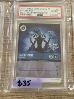 lorcana card pricing 2023 Disney Lorcana En P1-Promo #23 Maui D100 Collector's Edition PSA main image 0