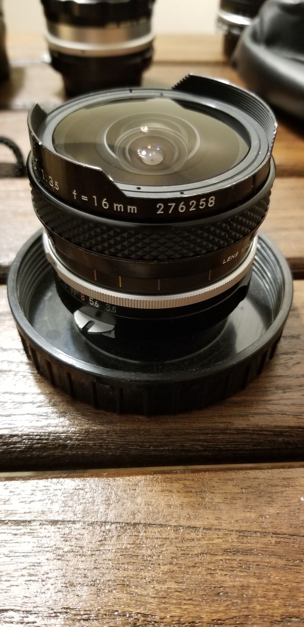 Nikon Nikkor lenses assorted (16mm fisheye included)