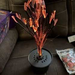 Fiber Optic Spider Tree 18”