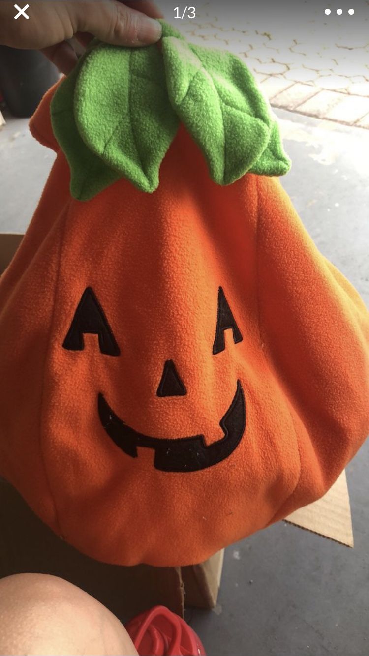 18-24 month pumpkin costume