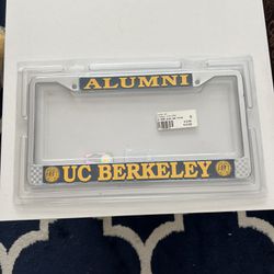 UC Berkeley License Plate Frame