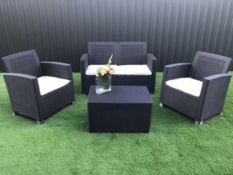 5- -Piece Modern RESINA  Outdoor Patio Sofa Set