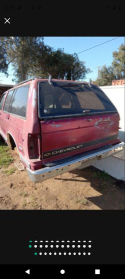 1990 S10 Blazer Four-door Parts
