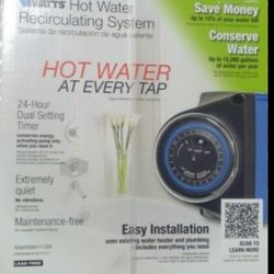 Brand New  Wats Instant Hot Water Recirculating  System 