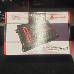 SOUNDSTREAM TURANTULA 1200.4 CHANNEL AMPLIFIER 