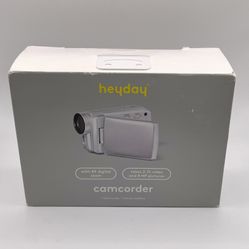 Heyday Camcorder 8x Digital Zoom 8 MP - Silver Brand new