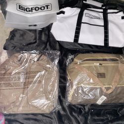 Lot Of 3 Duffel Bags Luggage Bundle 