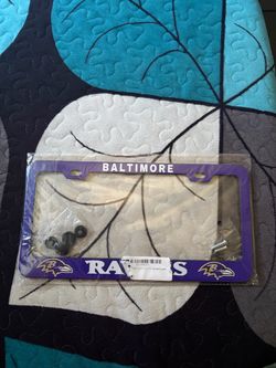 Baltimore Ravens car plate