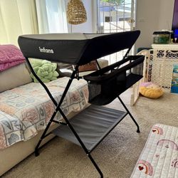 Foldable Changing Table Infans Dark Grey