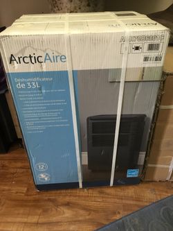 Brand new in box Danby dehumidifier 70 pint. Arctic aire