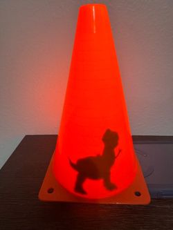 Toy Story orange cones party decorations $25 for 4