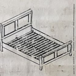 IKEA Queen Size Bed Frame 