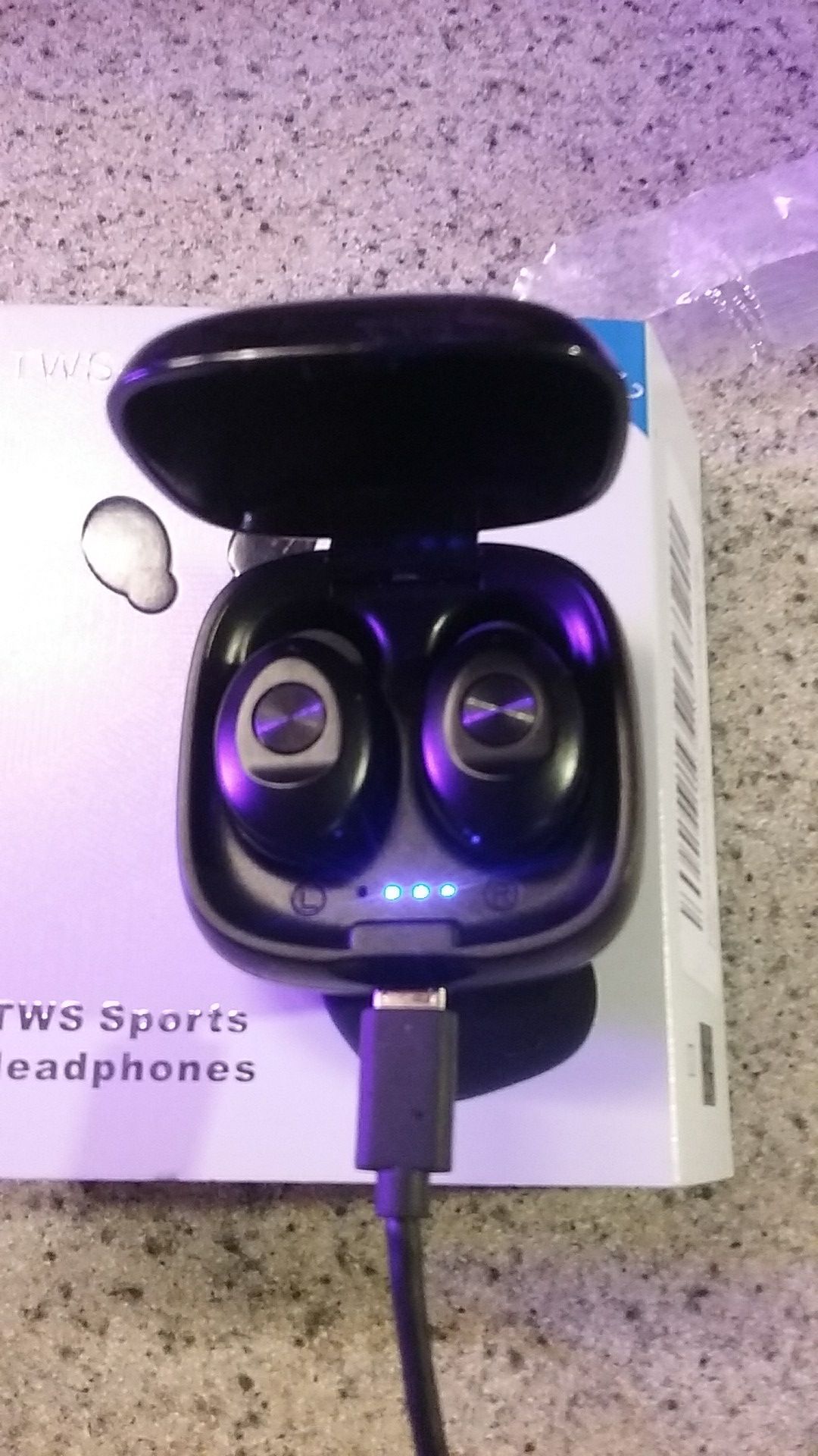 New bluetooth wireless headset / earbuds. TWS-5.0 xg-12