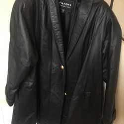 Wilson Women Leather Coat 