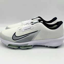 Nike Air Zoom Infinity Tour BOA 2 Men's Size 10.5 Wide White Golf Shoes FN6730-100