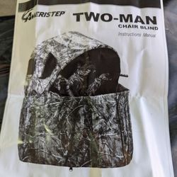 Ameristep 2 Person Chair Blind