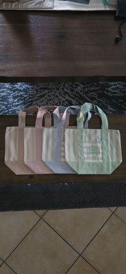 New Striped Trader Joe's Mini Tote