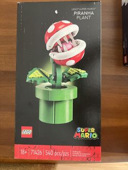 Lego Super Mario Piranha Plant New In Box
