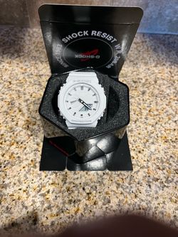 Casio G-Shock White Ana-Digi Watch