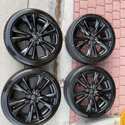 19” OEM wheels from a 2022 Lexus ES350 F Sport (OBO)