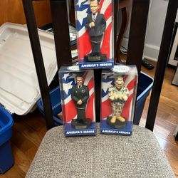 3 American Hero Dolls 