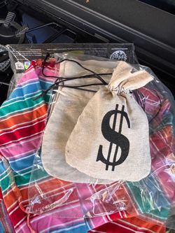 Money bags for Halloween