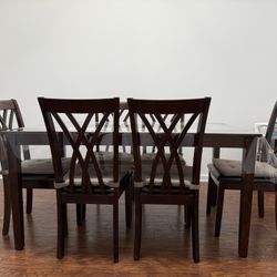  Dining Table With 6 Chair 