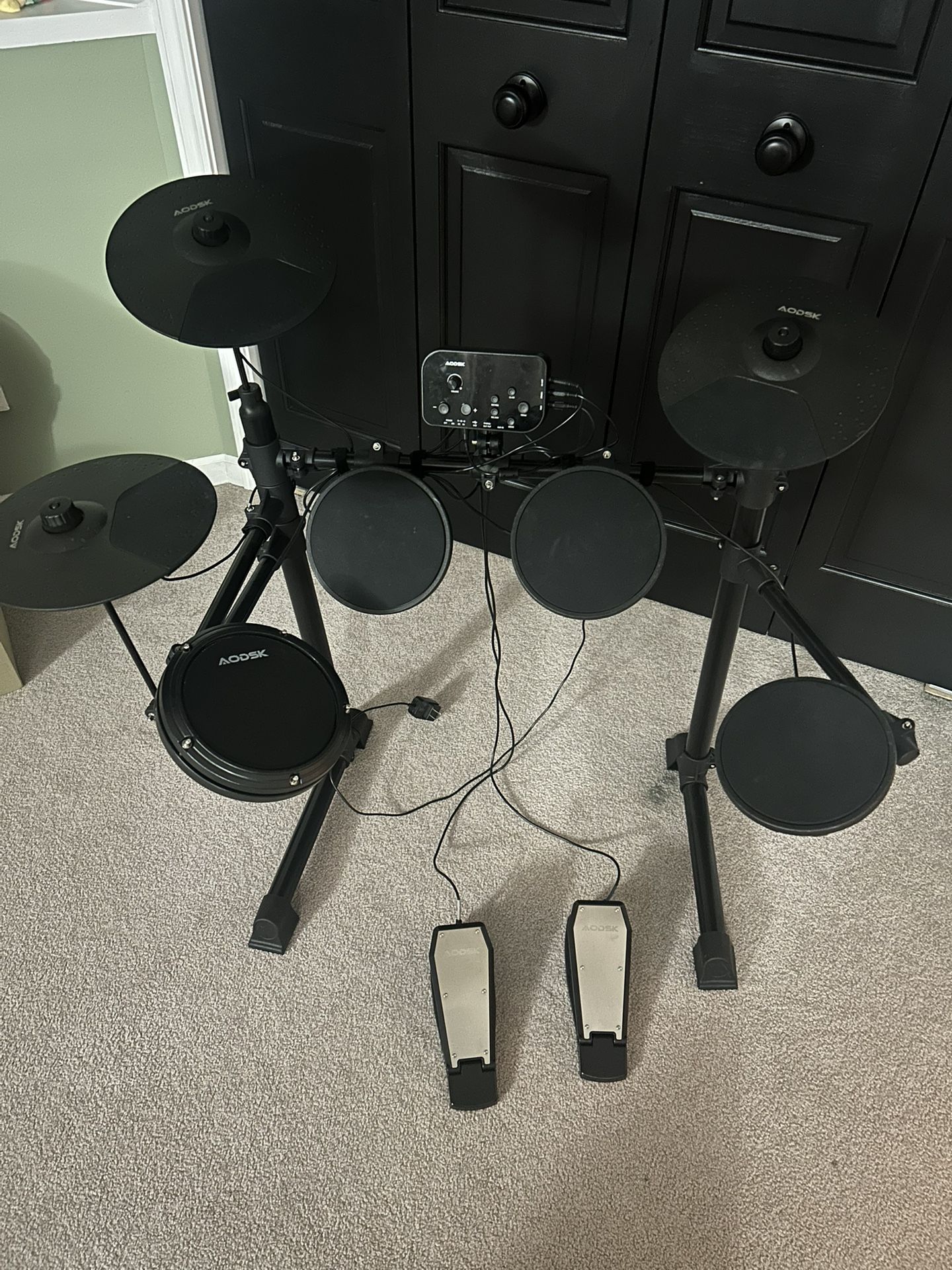 AODSK Electric Drum Set
