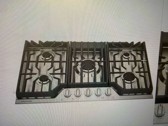 36’ Gas cooktop Frigidaire with 5 sealed burners