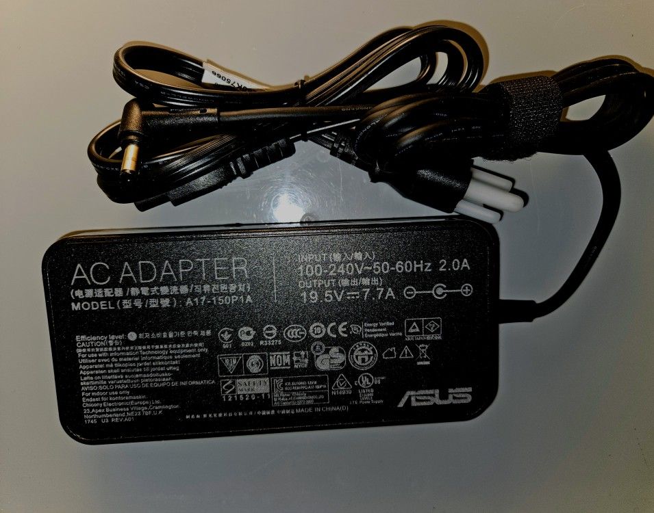 ASUS LAPTOP POWER SUPPLY/CHARGER