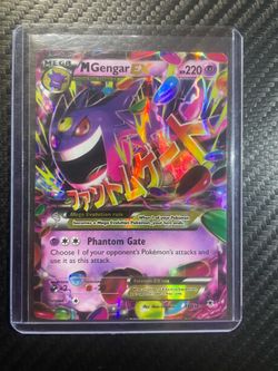 Pokémon Cards M Gengar EX  XY Phantom Forces
