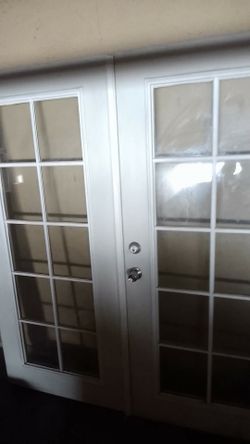 Front door double door