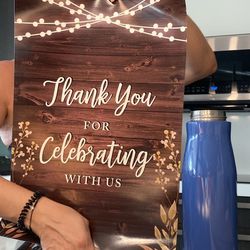 Thank You For Coming Poster 